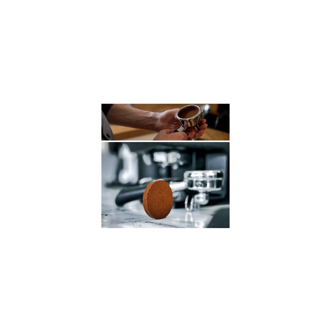 OMAJ (CCP-155) Electric Automatic Coffee Tamper - White|mkayn | مكاين