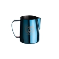 Barista Space (F3) Stainless Steel Blue Milk Pitcher 350ml|mkayn | مكاين