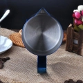 Barista Space (F3) Stainless Steel Blue Milk Pitcher 350ml|mkayn | مكاين