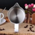 Barista Space (F11) Stainless Steel Splash Milk Pitcher 350ml|mkayn | مكاين