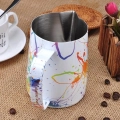 Barista Space (F11) Stainless Steel Splash Milk Pitcher 350ml|mkayn | مكاين