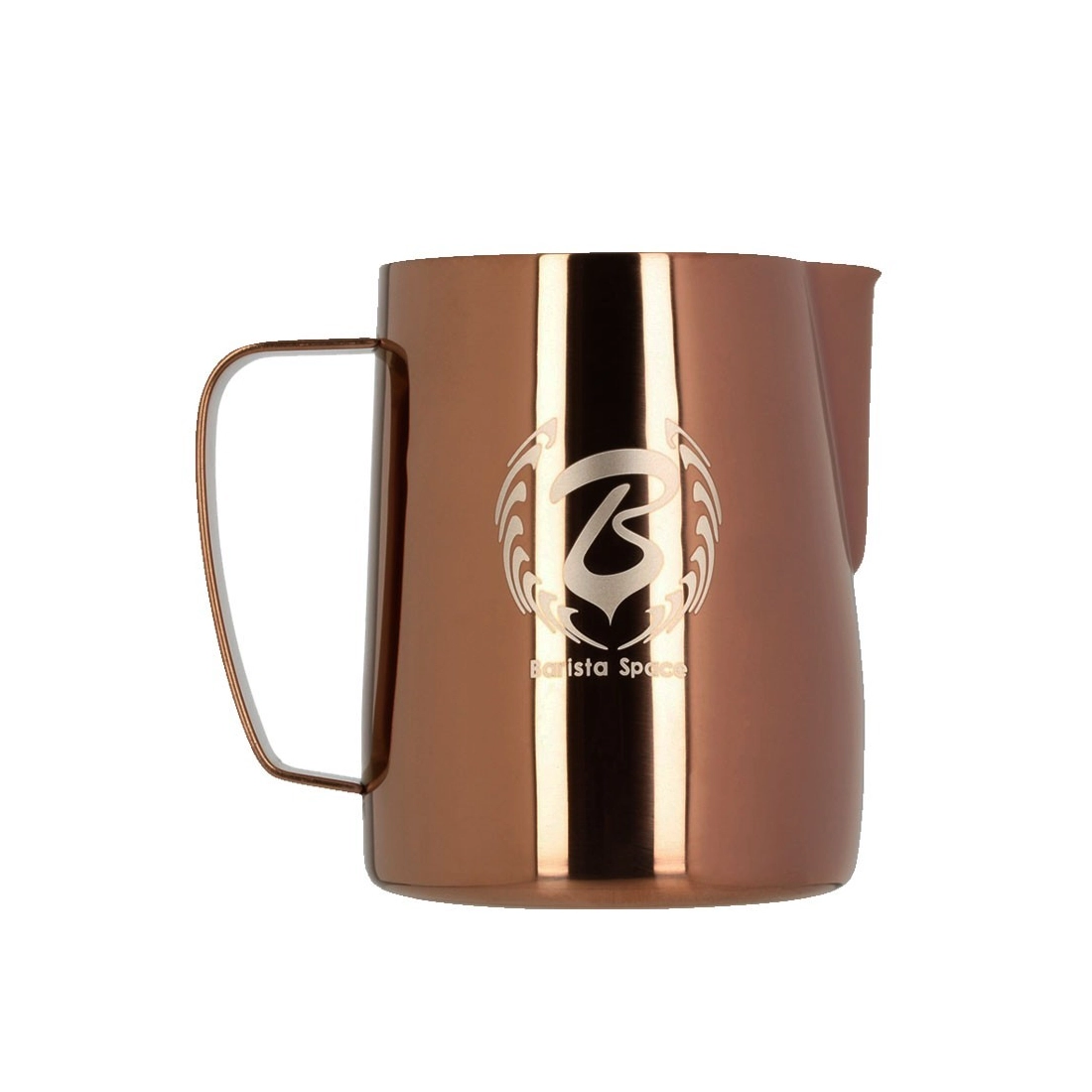 Barista Space (F17) Stainless Steel Copper Milk Pitcher 350ml|mkayn | مكاين