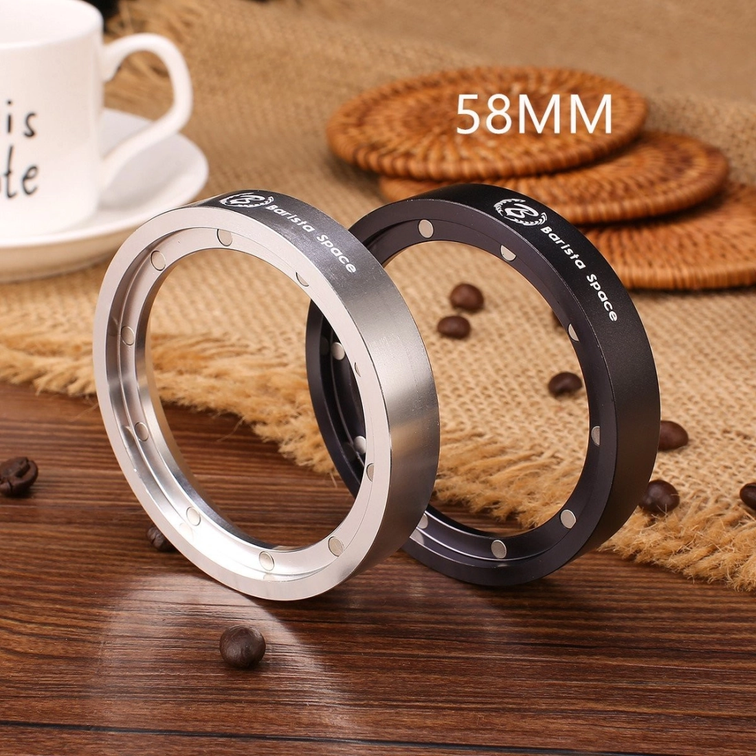 Barista space (A1) Magnetic funnel 58 mm Grey|mkayn | مكاين