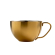 Barista space (CC13) Stainless Steel Golden 250ml Cafe Latte Art Cup|mkayn | مكاين