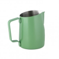 WPM ,HC7115GR, Oblique Spout Green Stainless Steel Milk Pitcher 500ml|mkayn | مكاين