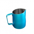 WPM ,HC7116Blue, Oblique Spout Blue  Stainless Steel Milk Pitcher 500ml|mkayn | مكاين