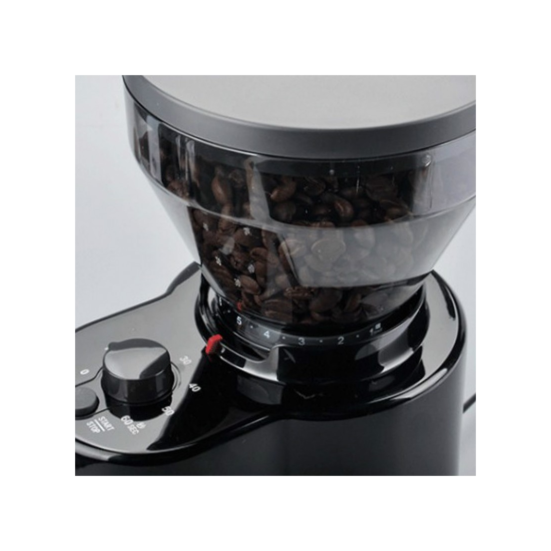 WPM ,ZD-10T, Conical Burr Coffee Grinder Black With Timer|mkayn | مكاين