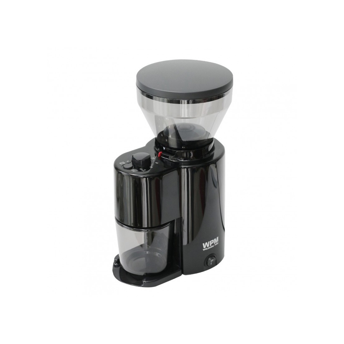 WPM ,ZD-10T, Conical Burr Coffee Grinder Black With Timer|mkayn | مكاين