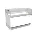 Omaj Pro ,DICS1500, Display Show Cake and Chocolate Case Bottom With Drawer White 150 cm|mkayn | مكاين