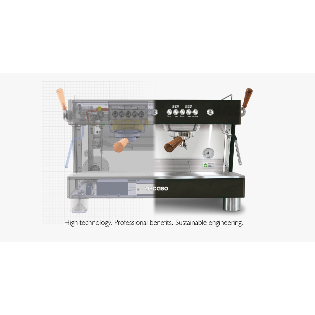 Ascaso ,Barista T Plus, Automatic 2 Group Espresso Machine|mkayn | مكاين