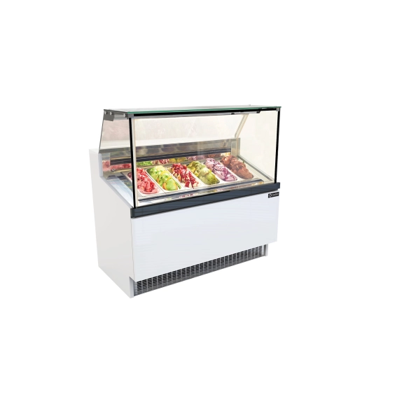 Easy Best ,BRIO6FG, Ice Cream Display Cabinet 6 Tubs|mkayn | مكاين