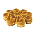 Omaj ,UWB-08, Rotating Flower Waffle Maker - Digital|mkayn | مكاين