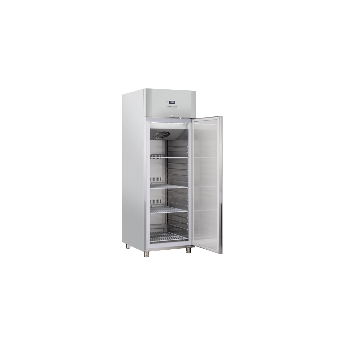 COOL HEAD ,QR 6, stainless Steel One Door Chiller 550 Lt|mkayn | مكاين