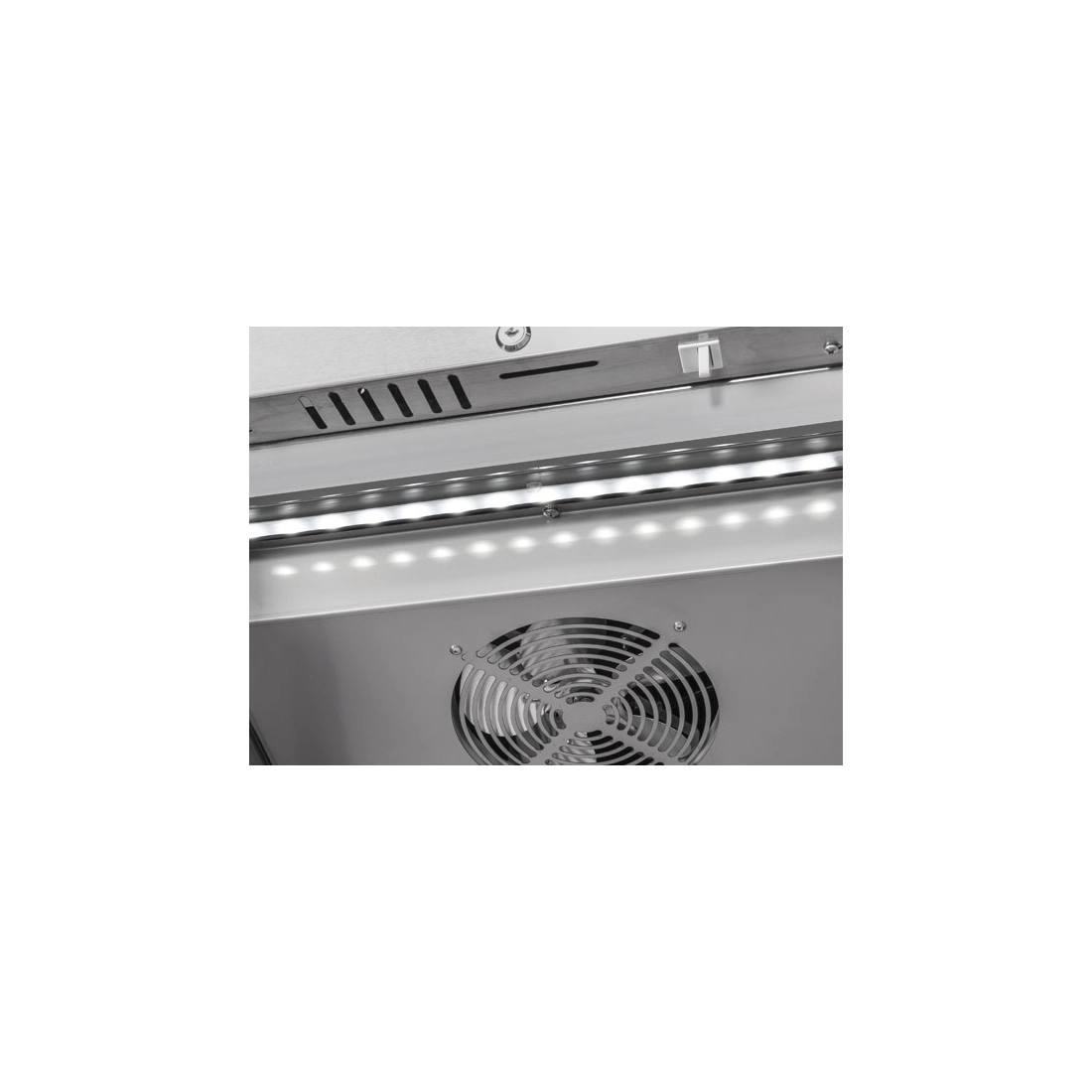 COOL HEAD ,QR 6, stainless Steel One Door Chiller 550 Lt|mkayn | مكاين