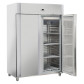 COOL HEAD ,QN12, Stainless Steel Upright Two Door Freezer 1255 Lt|mkayn | مكاين