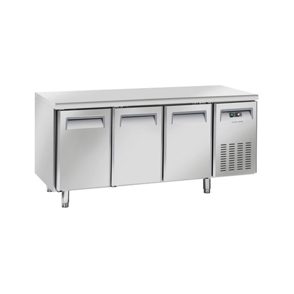 COOL HEAD ,QR3100, Three Door Worktop Undercounter Chiller|mkayn | مكاين