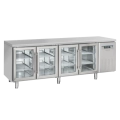 COOL HEAD ,QRG4100, 4 Glass Door Chiller Counter|mkayn | مكاين