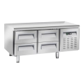 COOL HEAD (U-GN2140TN) Low Hight Worktop Chiller With 4 Drawers|mkayn | مكاين