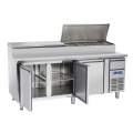 COOL HEAD ,SH3700, Pizza & Sandwiches Preparation Chiller With Three Doors - Depth 70 cm|mkayn | مكاين