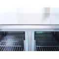 COOL HEAD ,CRP90, Pizza & Sandwiches Preparation Chiller With Two Doors And Granite Worktop - Depth 70 cm|mkayn | مكاين