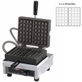 Krampoz ,WECABC, Electric Waffle Maker 4 x 6 Grid|mkayn | مكاين