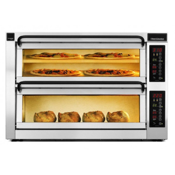 PizzaMaster ,PM452ED-2DW, CounterTop Pizza Oven 2 Units 3 Stones|mkayn | مكاين