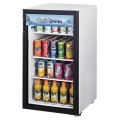 Turbo Air ,FRS-145R, Single Glass Door Refrigerated Showcase 123L/4.5 cu.ft., LED Lighting,Swing Door|mkayn | مكاين