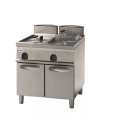 Tecnoinox ,FRV87FG9T, High-Capacity Freestanding with Cabinet Double Gas Deep Fryer 34L Total|mkayn | مكاين