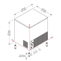 Brema ,CB840A, Ice Cube Maker 85 Kg|mkayn | مكاين