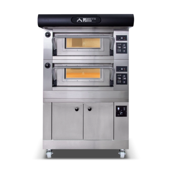 Moretti Forni ,P60E, Electric Double-Deck Bread, Pizza, and Pastry Oven with Prover|mkayn | مكاين