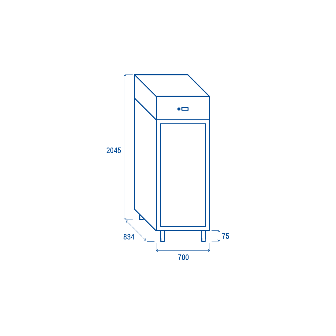 Cool head ,QRG6, Single Door Free Standing Glass Refrigerator|mkayn | مكاين