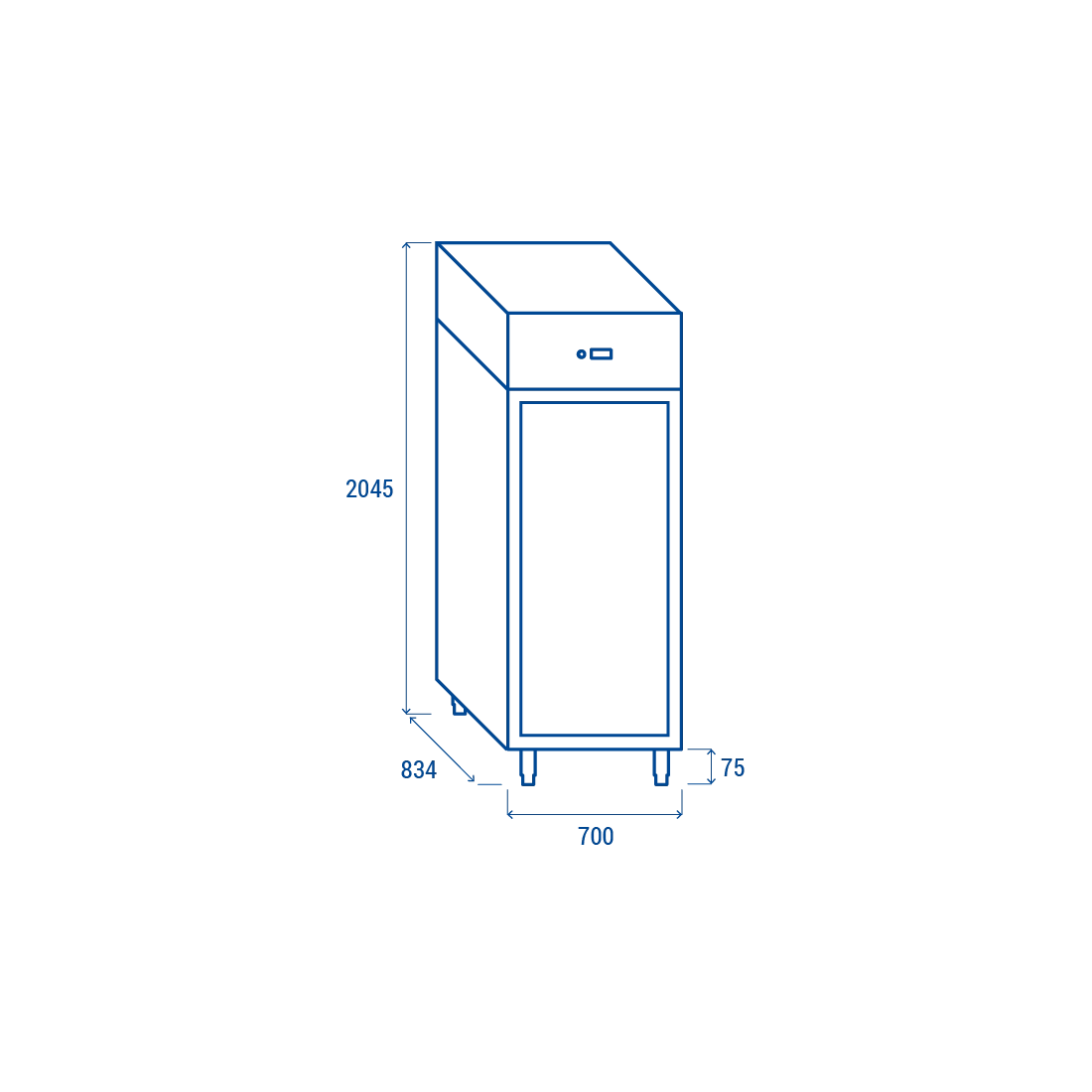 Cool head ,QRG6, Single Door Free Standing Glass Refrigerator|mkayn | مكاين