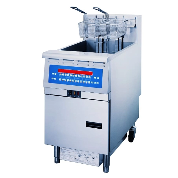 Omaj ,NTP14EF, Electric Fryer With Digital Controls Fastron And Filtration 28 L 14 KW