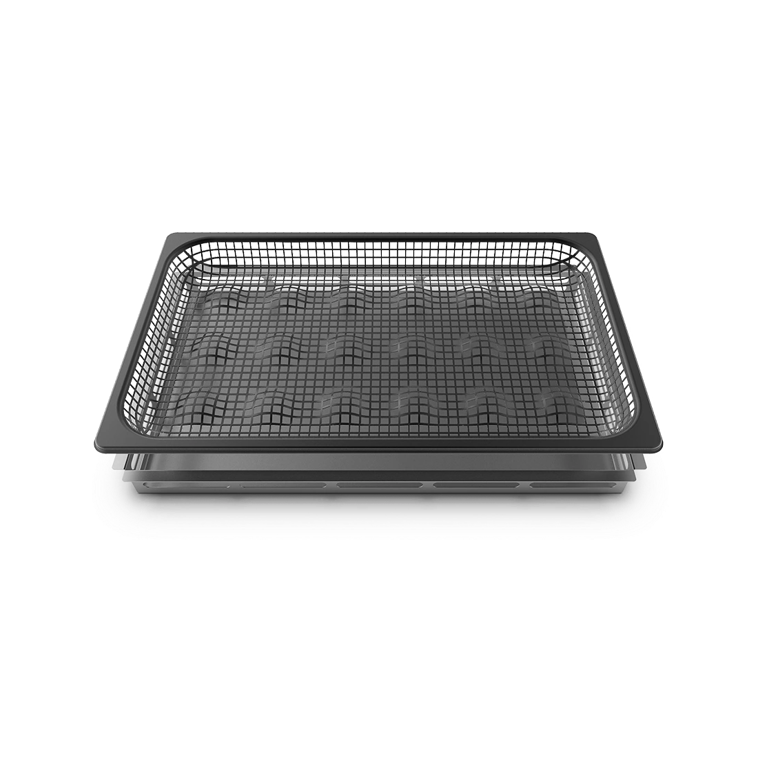 Unox ,GRP820, Gn 1/1, Gn 2/1 Perforated Non-Stick Frying Net With Grease Tray|mkayn | مكاين