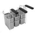 Silko ,SXPC3MP, Kit Of 3 Single Serving Baskets Incl. Frame For 28 And 42 Lt Well|mkayn | مكاين