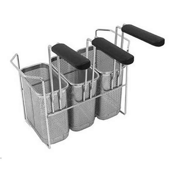 Silko ,SXPC3MP, Kit Of 3 Single Serving Baskets Incl. Frame For 28 And 42 Lt Well|mkayn | مكاين