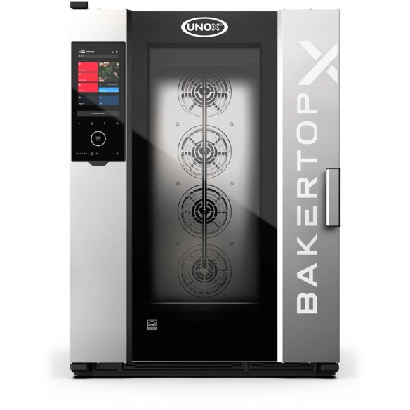 Unox ,XELA-10EU-EXRS, Bakertop-X Digital.ID Oven 10 Trays 600x400 electric|mkayn | مكاين