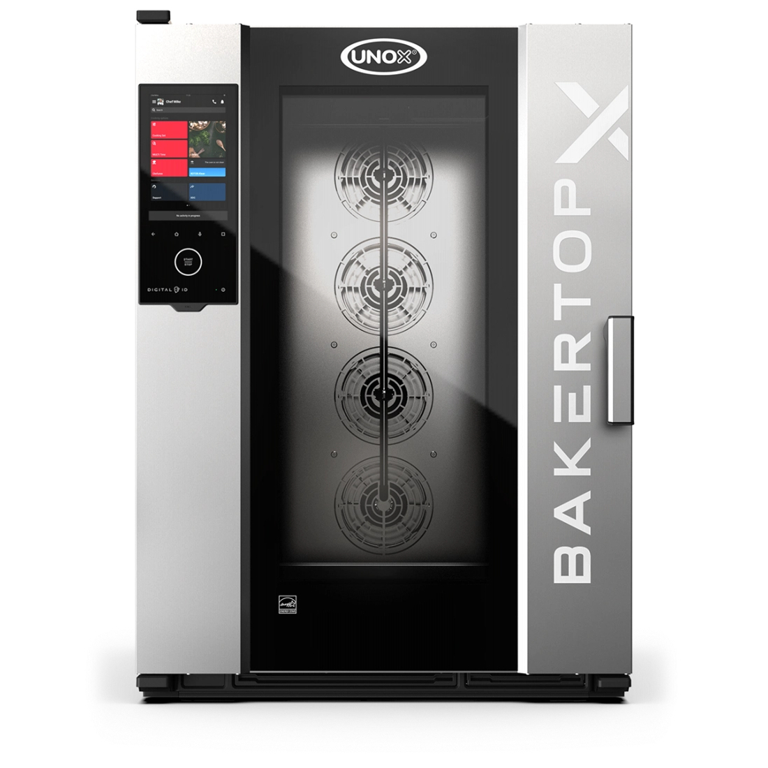 Unox ,XELA-10EU-EXRS, Bakertop-X Digital.ID Oven 10 Trays 600x400 electric|mkayn | مكاين