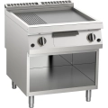 silko ,NEBG94GLR, gas fry top 80 cm smooth on open module line 900|mkayn | مكاين