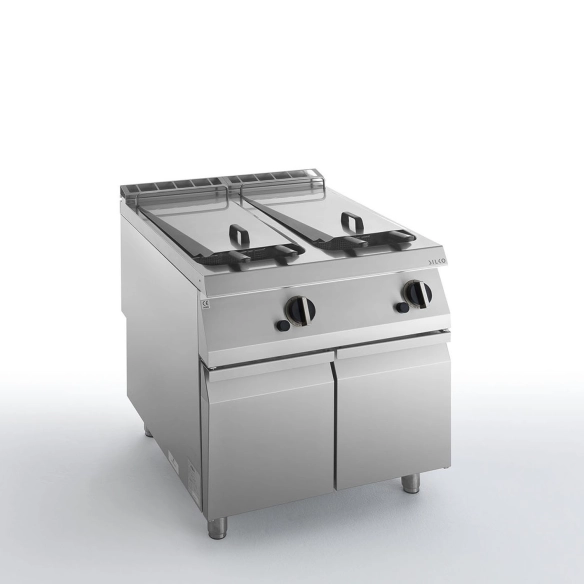 Silko ,NEFG94223, gas fryer 2 wells 23+23 lt line 900|mkayn | مكاين