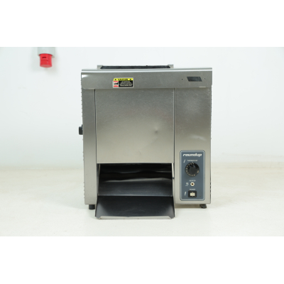 Used Roundup ,VCT-25, Vertical Contact Stainless Steel Dual Toaster