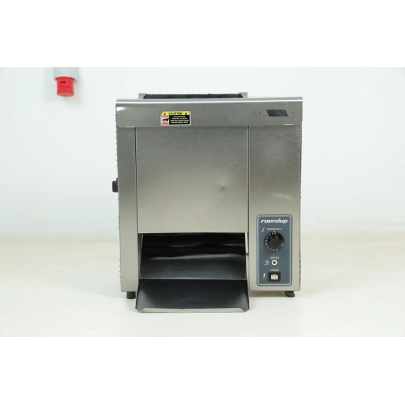 Used Roundup ,VCT-25, Vertical Contact Stainless Steel Dual Toaster|mkayn | مكاين