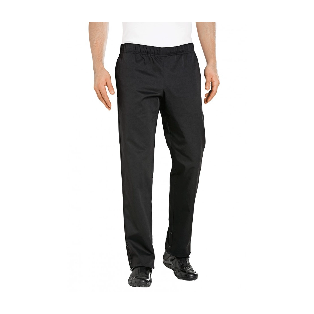 Chef Pants| Full Elastic in black|mkayn | مكاين