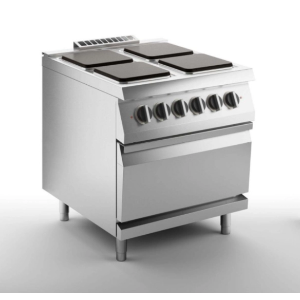 Silko ,NECE74GQ, electric range 4 square hotplates on openmodule line 700|mkayn | مكاين