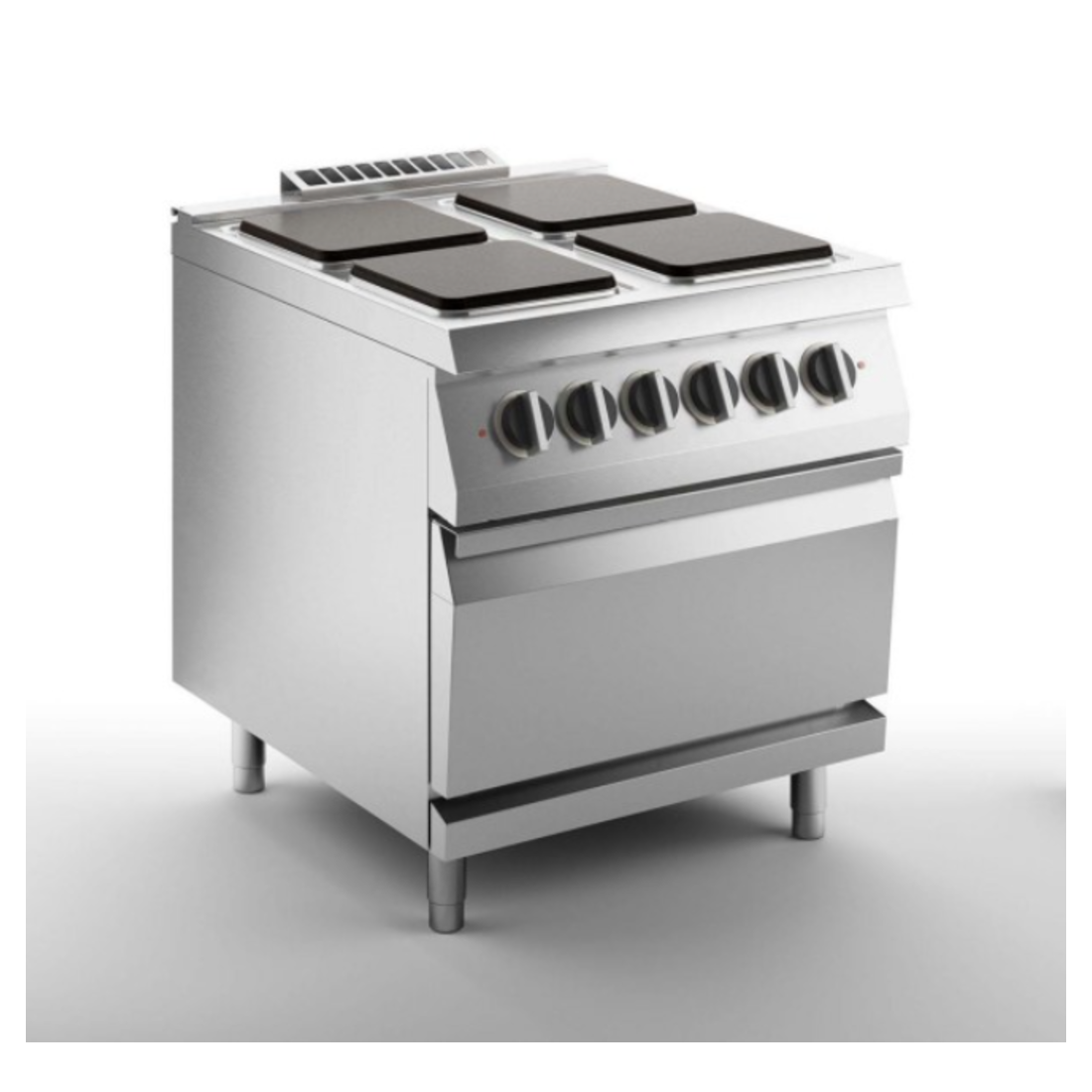 Silko ,NECE74EQ, Electric Range 4 Square Hotplates On Electric Oven Line 700|mkayn | مكاين