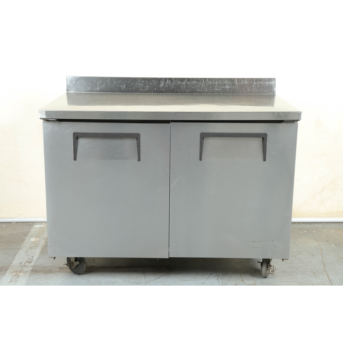 Used True ,TUC-48, Two-door refrigerator with worktop and rear lip|mkayn | مكاين