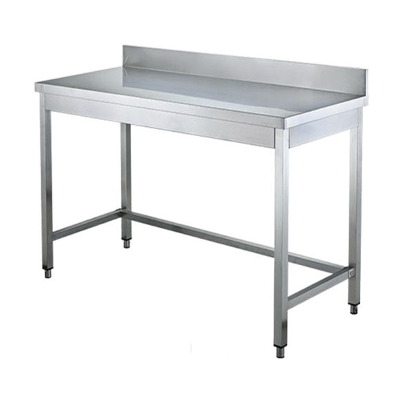 Omaj ,WTD-101B, Stainless Steel Service Table with backsplash 1m