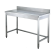 Omaj ,WTD-101B, Stainless Steel Service Table with backsplash 1m|mkayn | مكاين