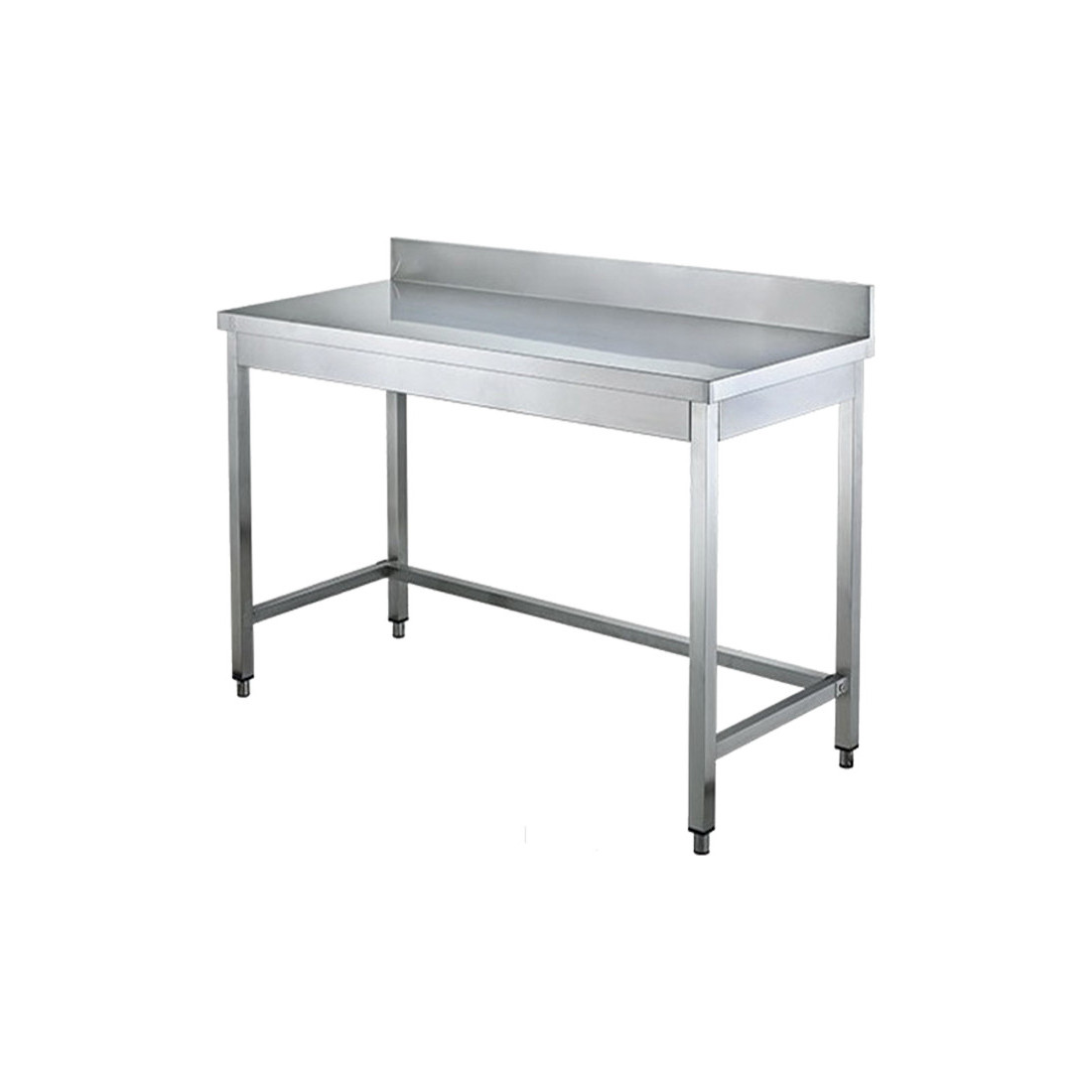 Omaj ,WTD-101B, Stainless Steel Service Table with backsplash 1m|mkayn | مكاين