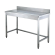 Omaj ,WTD-181B, Stainless Steel Service Table with backsplash 1.8 cm|mkayn | مكاين